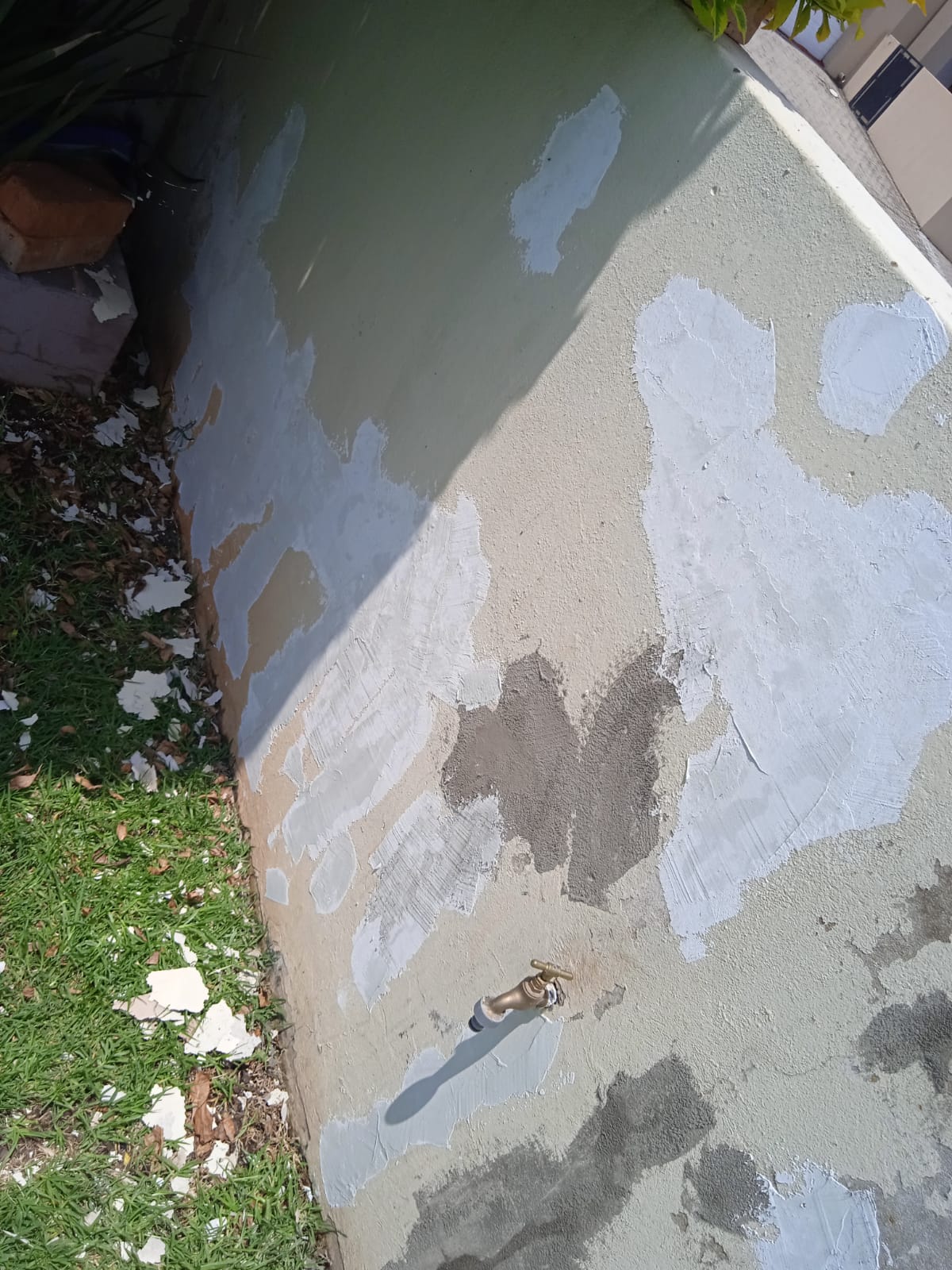 Damp proofing site photo from WhatsApp